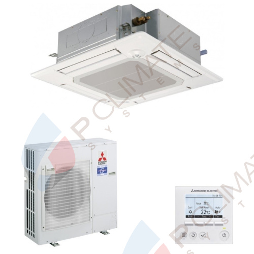 Кассетный кондиционер Mitsubishi Electric PLA-M100EA/PUHZ-P100VKA