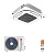 Кассетный кондиционер Energolux CASSETE C1 ESAC12C1_WF_AR2_DC/ESAU12U1_AR2_DC