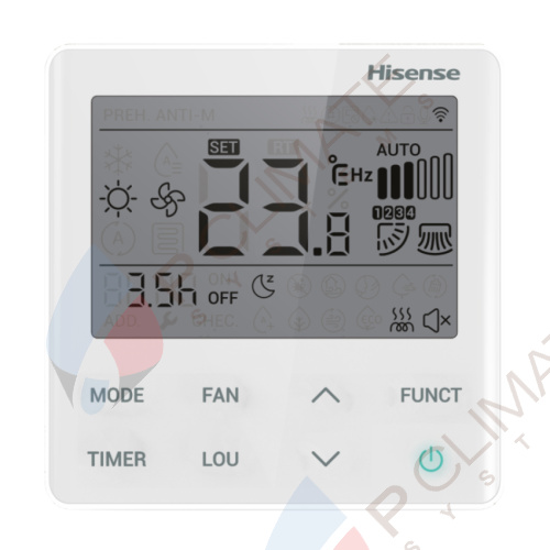 Канальный кондиционер Hisense ADT-18UX4RCL8/AUW-18U4RS7