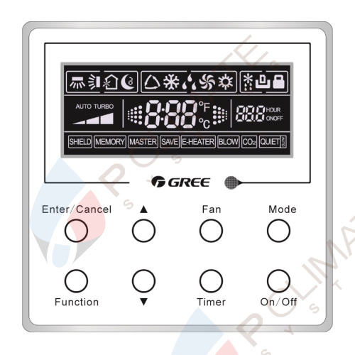 Внутренний блок мульти сплит системы Gree GTH(09)BA-K3DNA1A/I