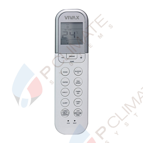 Настенный кондиционер Vivax ACP-18CH50AERI/I+ / ACP-18CH50AERI/O+ SILVER MIRROR