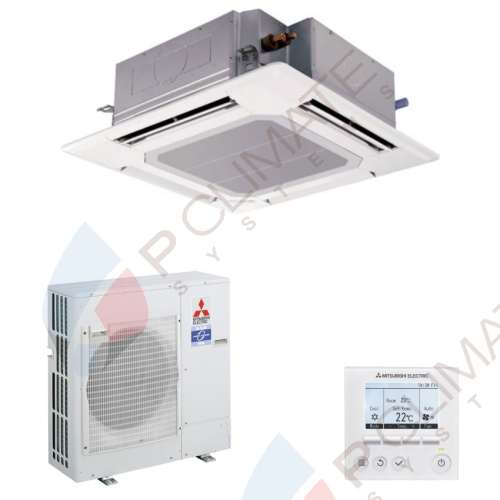 Кассетный кондиционер Mitsubishi Electric PLA-RP100BA/PUHZ-P100VKA