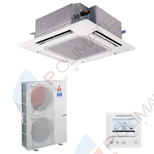 Кассетный кондиционер Mitsubishi Electric PLA-RP100BA/PUHZ-ZRP100VKA