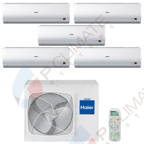 Мульти сплит система Haier AS07BS4HRAx3+AS12BS4HRA+AS24BS4HRA / 5U45LS1ERA