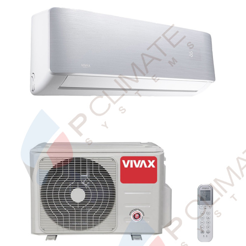 Настенный кондиционер Vivax ACP-09CH25AERI/I+ / ACP-09CH25AERI/O+ SILVER