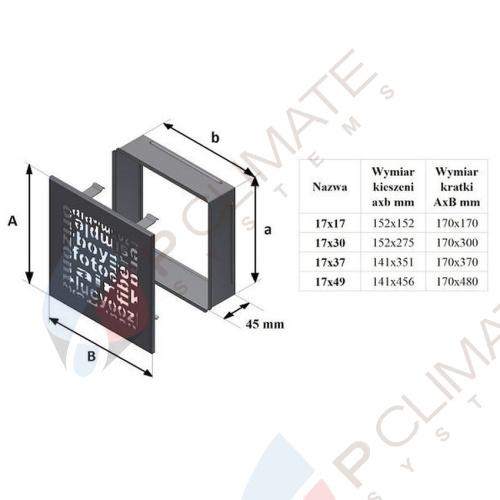 17x30 ABC стальная