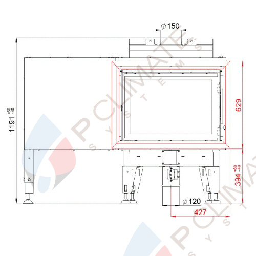 Дровяная топка BeF Therm B 7