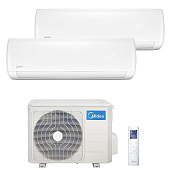 Мульти сплит система Midea MSMBAU-09HRFN1-Q(BW)x2 / M2OF-14HFN1-Q