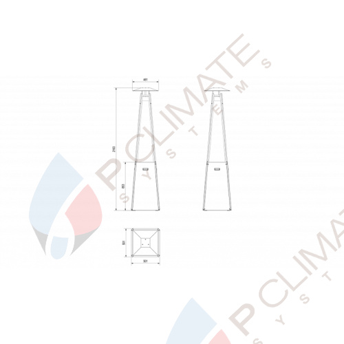 UMBRELLA/B/G31/37MBAR/S/ZE - белый, с газовым оборудованием