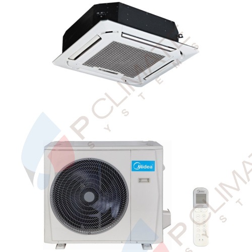 Кассетный кондиционер Midea MCD-36HRN1-R/T-MBQ-02M4/MOU-36HN1-R/-40