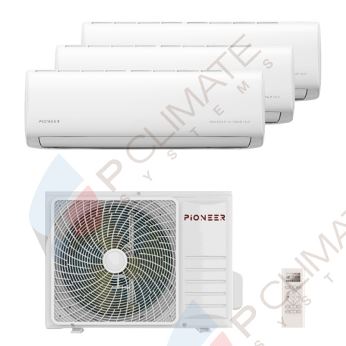 Мульти сплит система Pioneer KFRI20FWx3 / 3MSHD21F