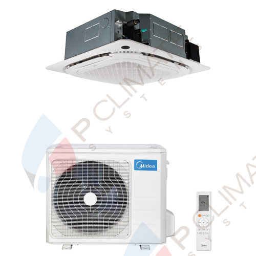 Кассетный кондиционер Midea MCD1-36HRN1-R/T-MBQ4-04A1/MOU-36HN1-R