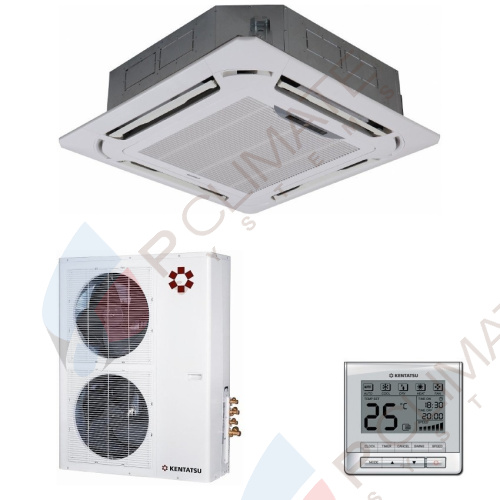 Кассетный кондиционер Kentatsu KSVQ140HFAN3/KSUT140HFAN3/-40