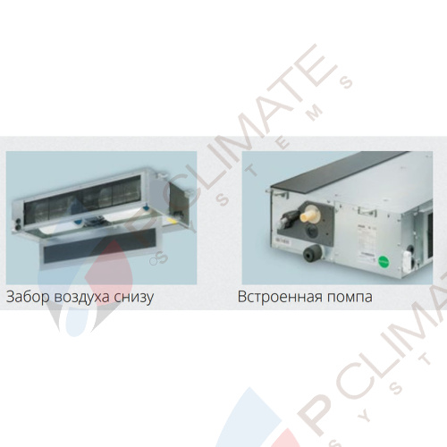 Внутренний блок VRF системы Dahatsu DUCT-VRF H028/4R1A30