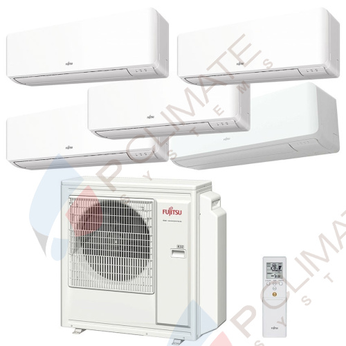 Мульти сплит система Fujitsu ASYG07KMCCx4+ASYG24KMTB / AOYG36KBTA5