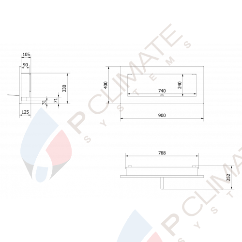 DELTA 2 SLIM черный, TUV