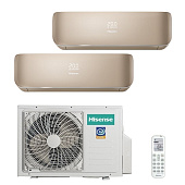 Мульти сплит система Hisense AMS-09UR4SVETG67(C)x2 / AMW2-14U4SRE