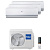 Мульти сплит система Haier AS09NS4ERA-Wx3 / 3U24GS1ERA(N)