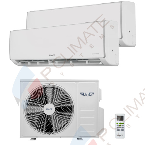 Мульти сплит система Shuft SFMS/I-07 HB FMI/N8/In/white x2 / SFMO/I-14 FMI-2/N8/Out