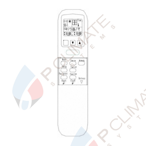 Кассетный фанкойл Roda RF-CS-120-02