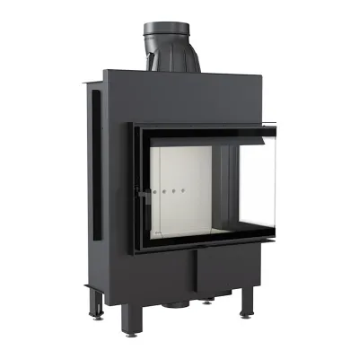 Топка LUCY/12/P/BS, Г-образное стекло справа Топка LUCY/12/P/BS, Г-образное стекло справа